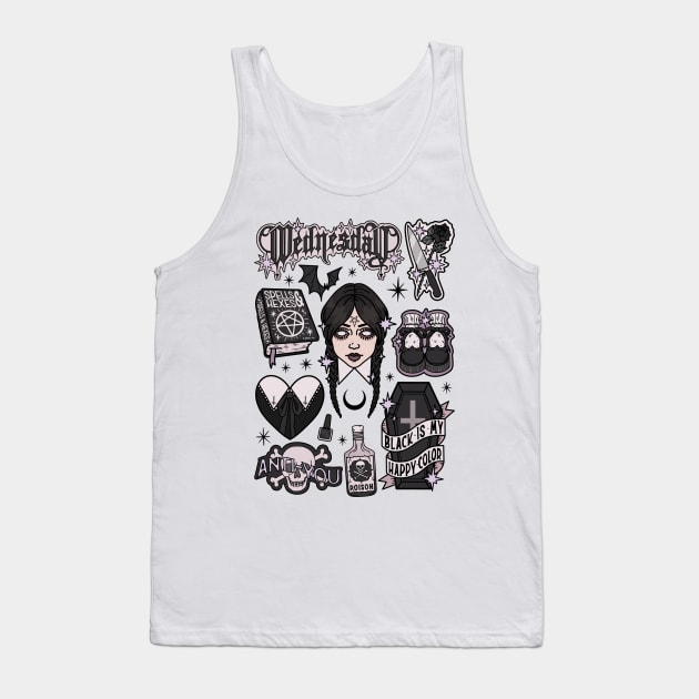 witchy doll Tank Top by chiaraLBart